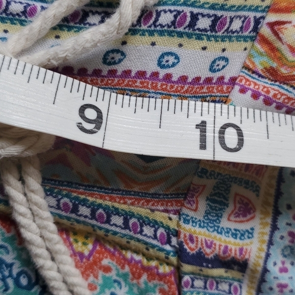 BeBop Boho Themed Cinched Tassels Sz. XL Pants - Picture 8 of 9